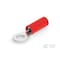 Te Connectivity Ring Terminal, #8 Stud Size, 20 AWG, 300 V, Nylon Insulated, Red 1-320551-3 - alternate 1